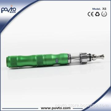 Pipe style e cigarette X6 from e cig manufacturers with good quality